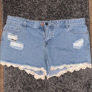 Jean shorts